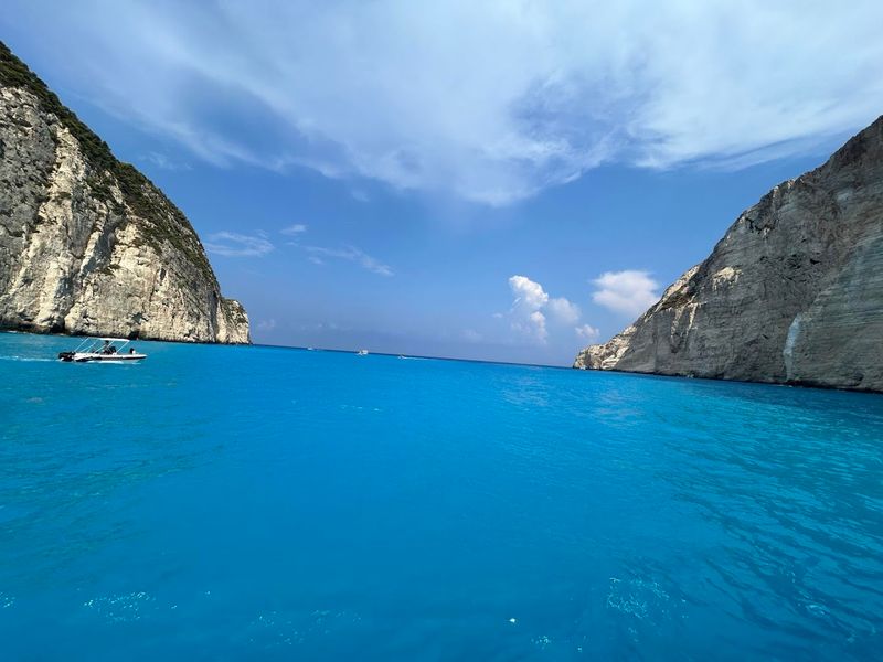 Navagio Beach – Greece (Electric Blue Waters)