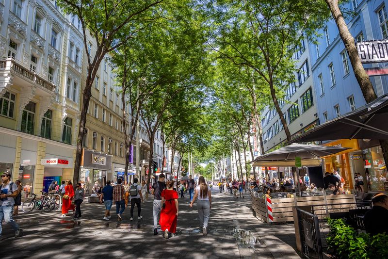 Mariahilfer Straße, Vienna, Austria