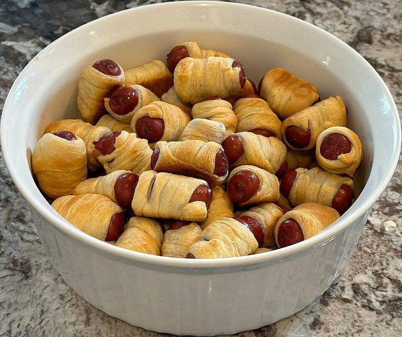 Pigs in a Blanket Somehow Became Cocktail-Party Chic