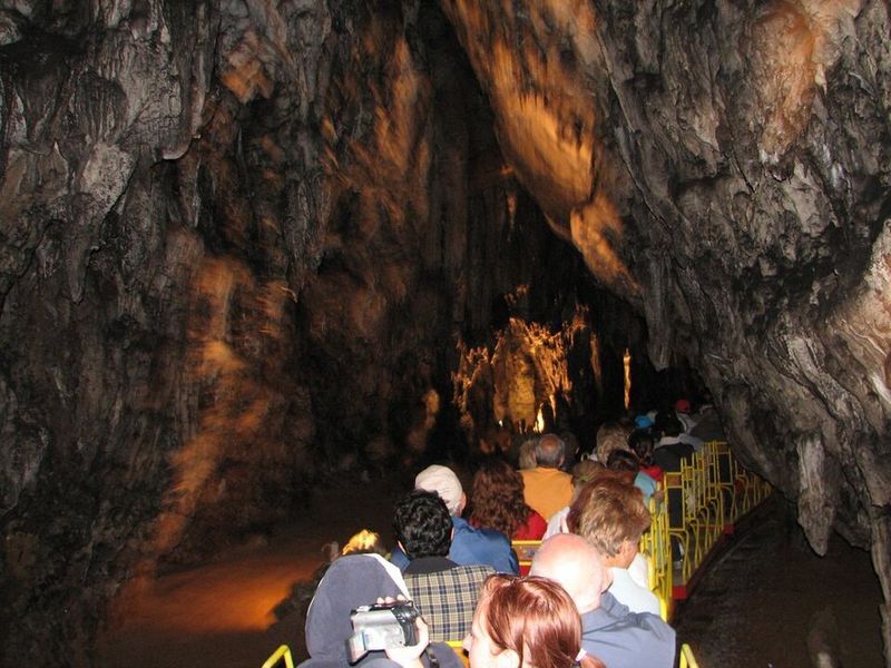 Ride the Underground Train at Postojna Cave, Slovenia