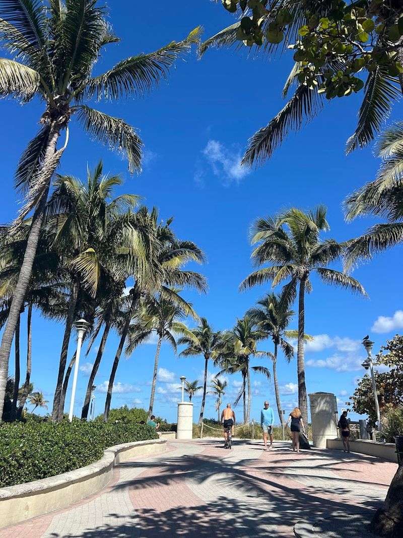 Stroll the Miami Beach Boardwalk