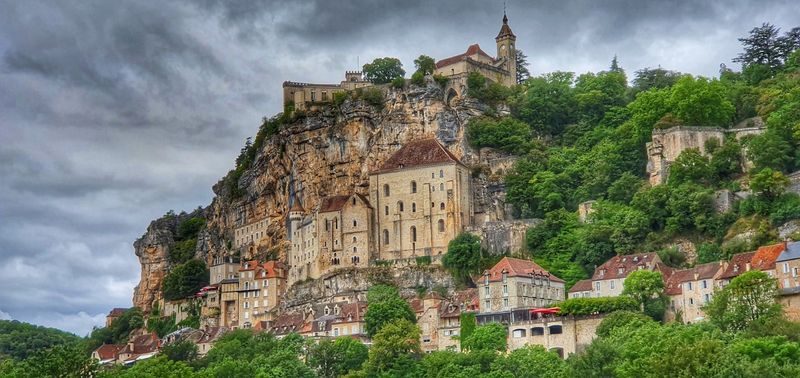 Climb Through Rocamadour, Lot, France
