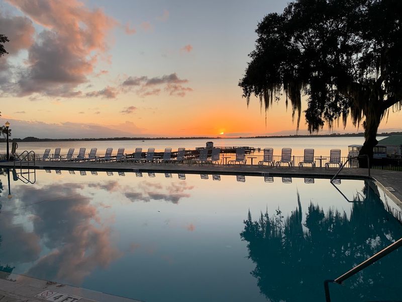The Lakefront Pool and Beach Area