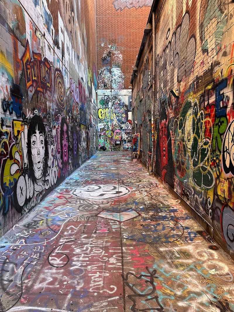 How This Alley Went From Blank Walls to a Living Canvas