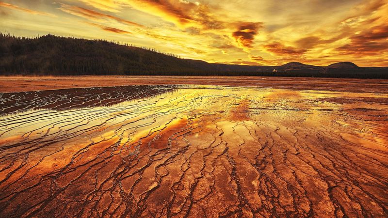 Grand Prismatic Spring - Yellowstone National Park, Wyoming, United States