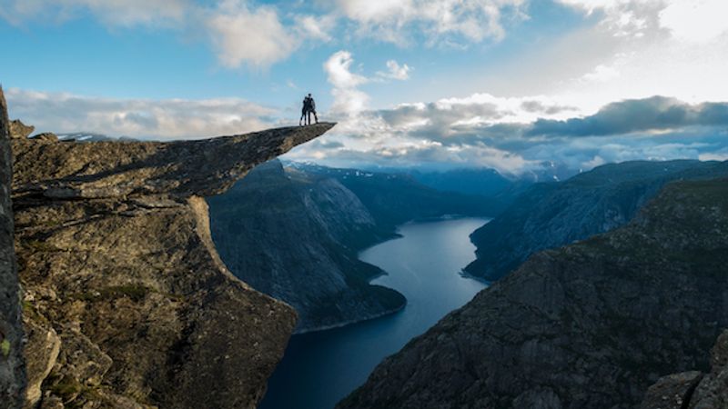 Hiking Trolltunga, Norway