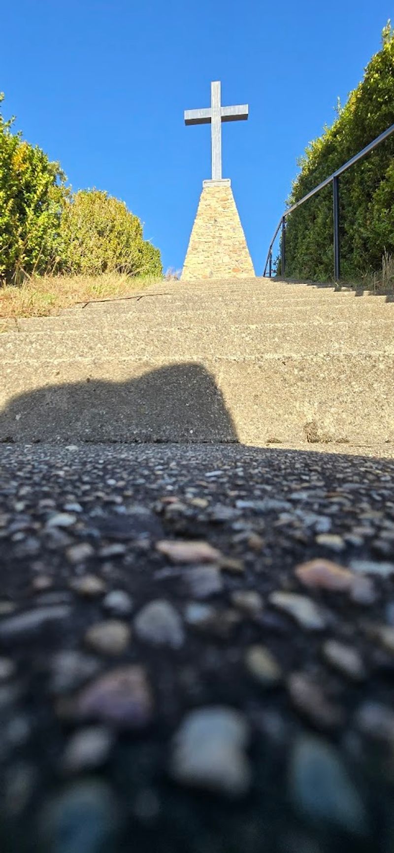 A White Cross You Can Spot From Afar