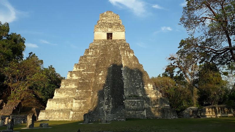Sunrise and Sunset at the Temples
