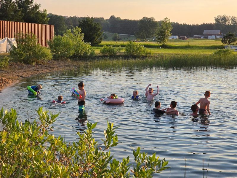The Swimming Pond That Becomes the Center of Summer