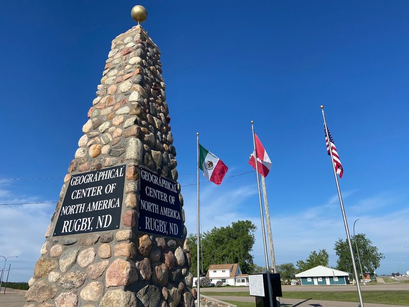 Geographical Center of North America — Rugby