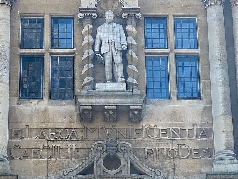 Statue of Cecil Rhodes – Oxford, England