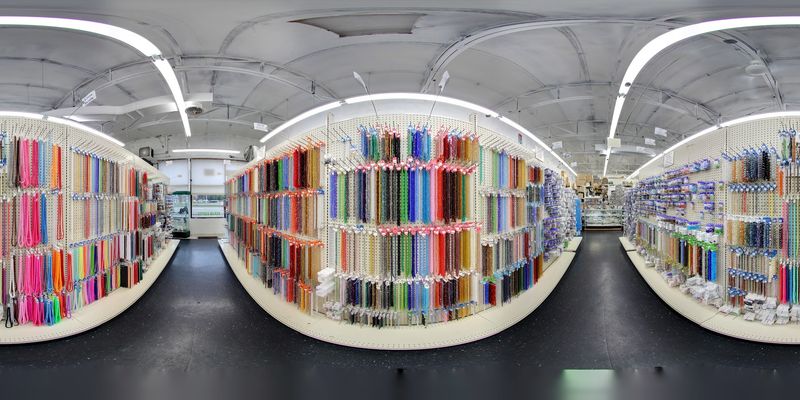 A 3,200-Square-Foot World of Beads and Crystals