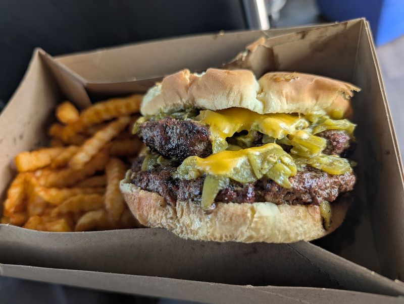 A Burger Built Around Hatch Chile Pride