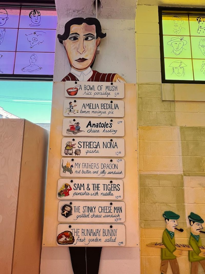 A Cafe Where the Menu Tells Its Own Story A Cafe Where the Menu Tells Its Own Story