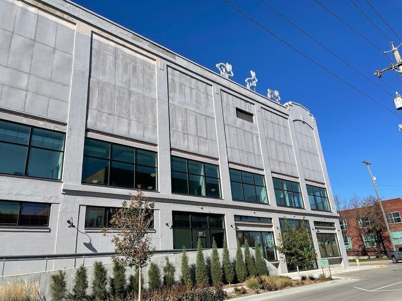 A Former Warehouse Transformed Into a Literary Wonderland A Former Warehouse Transformed Into a Literary Wonderland