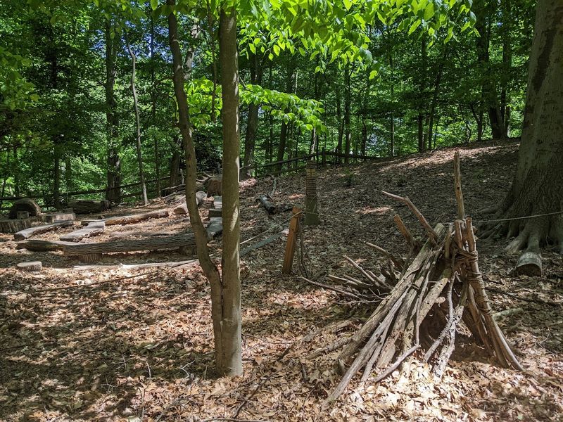 A Nature Play Area Designed to Get Kids Outside
