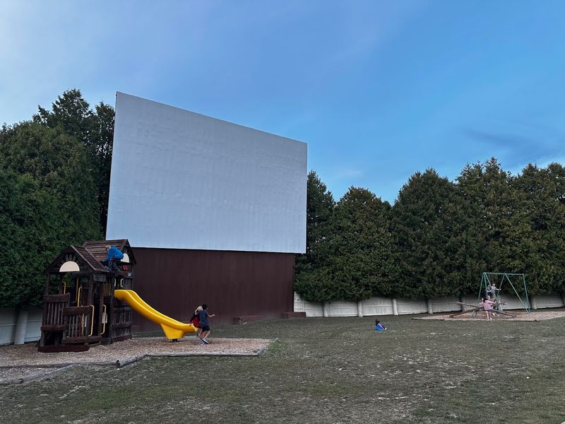 A Playground That Keeps Kids Busy Before Showtime A Playground That Keeps Kids Busy Before Showtime