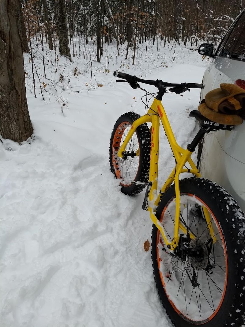 A Winter Wonderland for Fat Bikers and Snowshoers A Winter Wonderland for Fat Bikers and Snowshoers