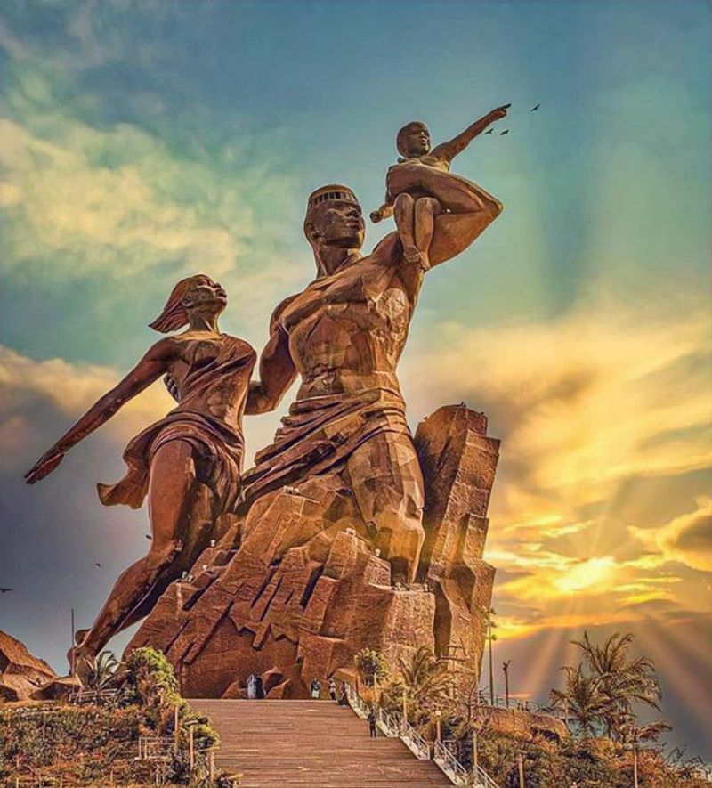 African Renaissance Monument - Dakar, Senegal African Renaissance Monument - Dakar, Senegal