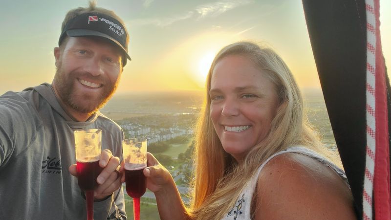 After the Landing: The Celebratory Toast and Snacks