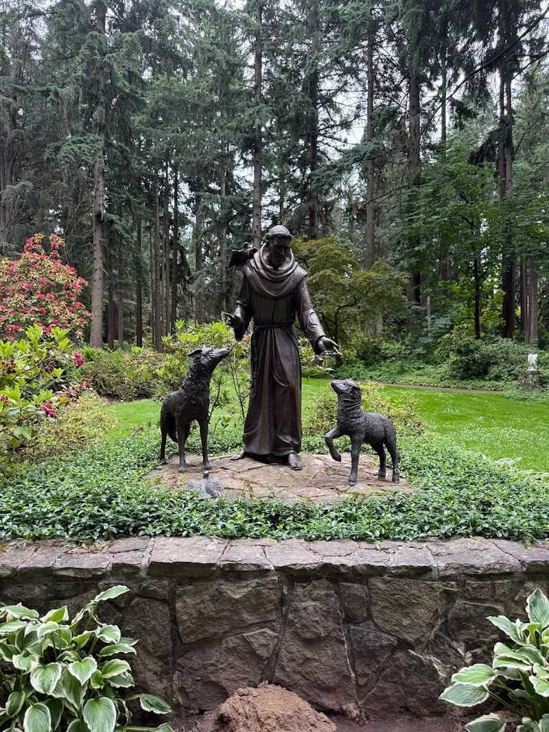 Art, Sculptures, and Spiritual Installations Throughout the Grounds