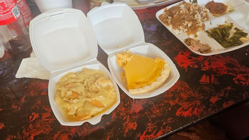 Banana Pudding and Peach Cobbler for the Finish