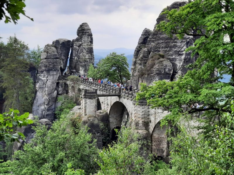 Bastei Bridge, Saxon Switzerland National Park
