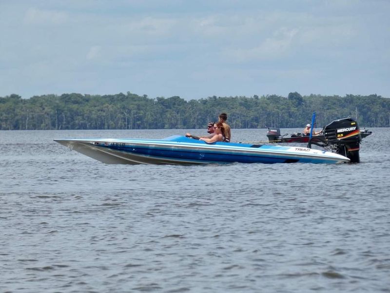 Boating Across 92 Square Miles of Open Water