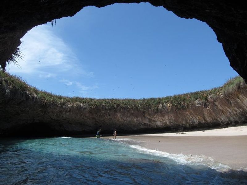 Playa del Amor (Hidden Beach), Mexico