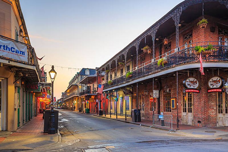 Bourbon Street - New Orleans, Louisiana