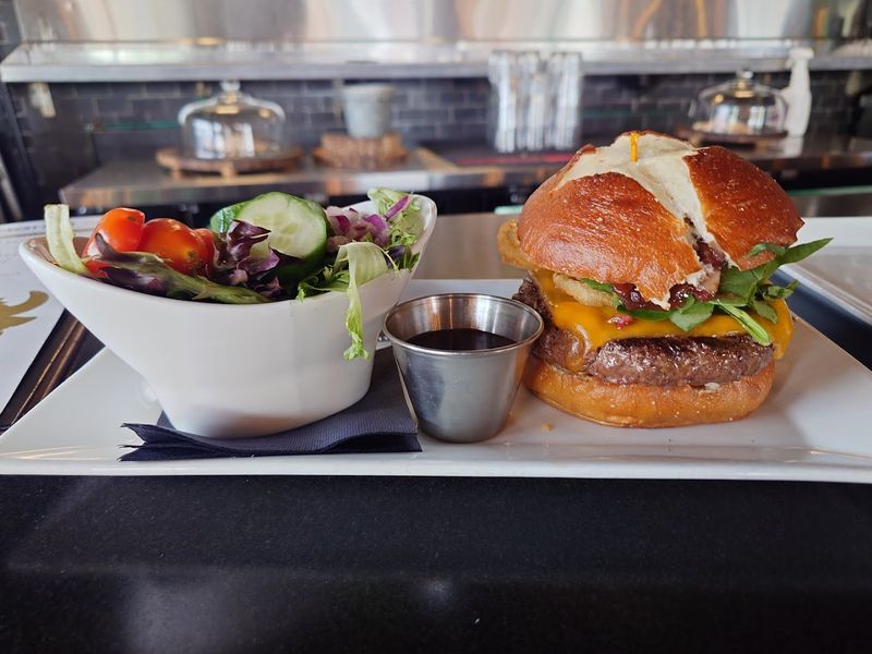 Build-Your-Own Bison Burger: The Star of the Menu