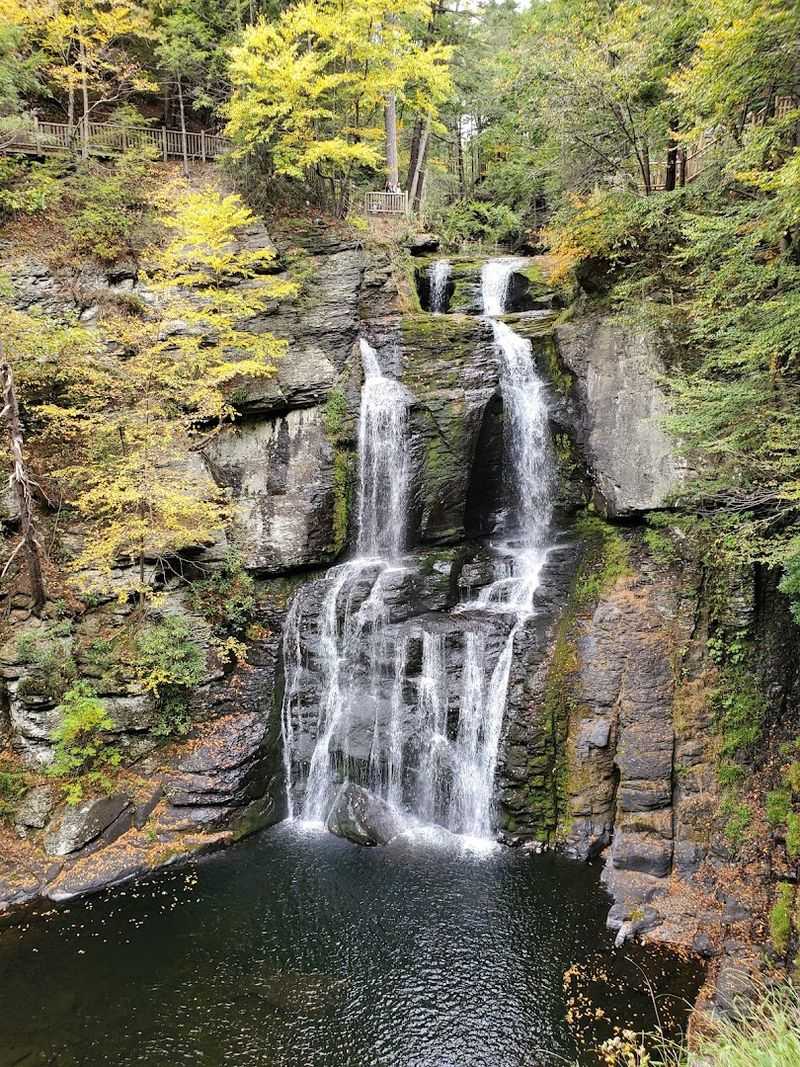 Bushkill Falls Red Trail, Bushkill, Pennsylvania Bushkill Falls Red Trail, Bushkill, Pennsylvania
