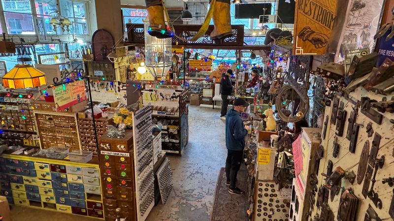 The Atmosphere and Visual Chaos of the Store