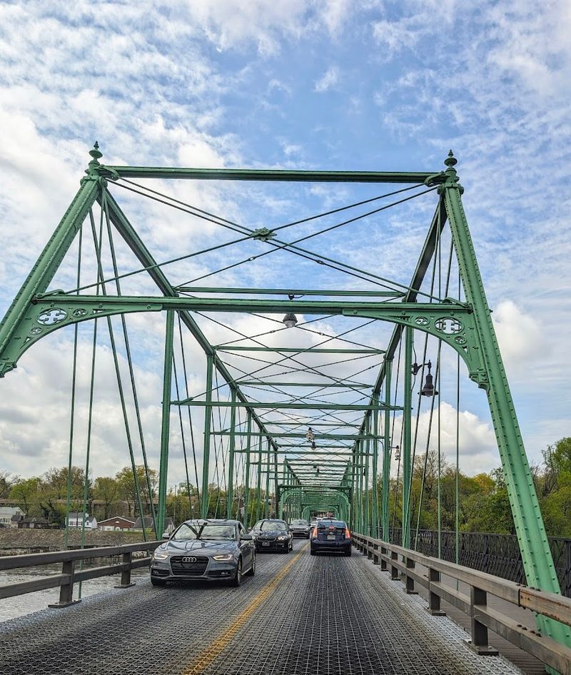 Calhoun Street Bridge In Trenton, New Jersey