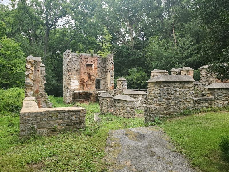 Catoctin Furnace Ruins in Thurmont, Maryland Catoctin Furnace Ruins in Thurmont, Maryland