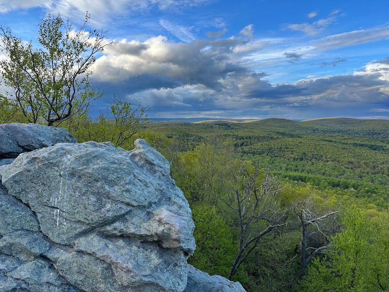 Chimney Rocks Trail, Michaux State Forest, Pennsylvania Chimney Rocks Trail, Michaux State Forest, Pennsylvania