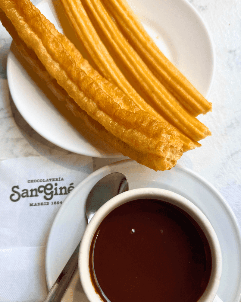 Churros — Madrid, Spain