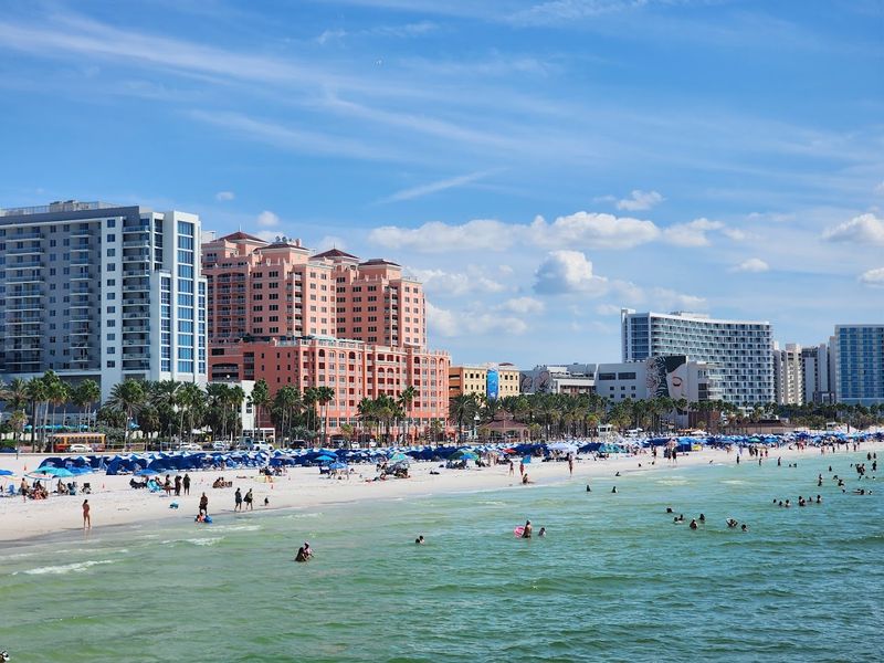 Clearwater Beach Spring Break Scene, Clearwater
