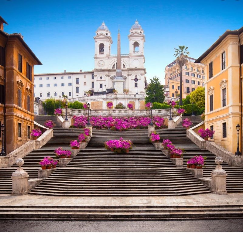 Climb the Spanish Steps Climb the Spanish Steps