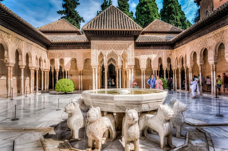 Court of the Lions, Alhambra, Granada
