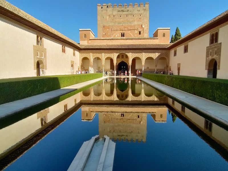 Court of the Myrtles, Alhambra, Granada
