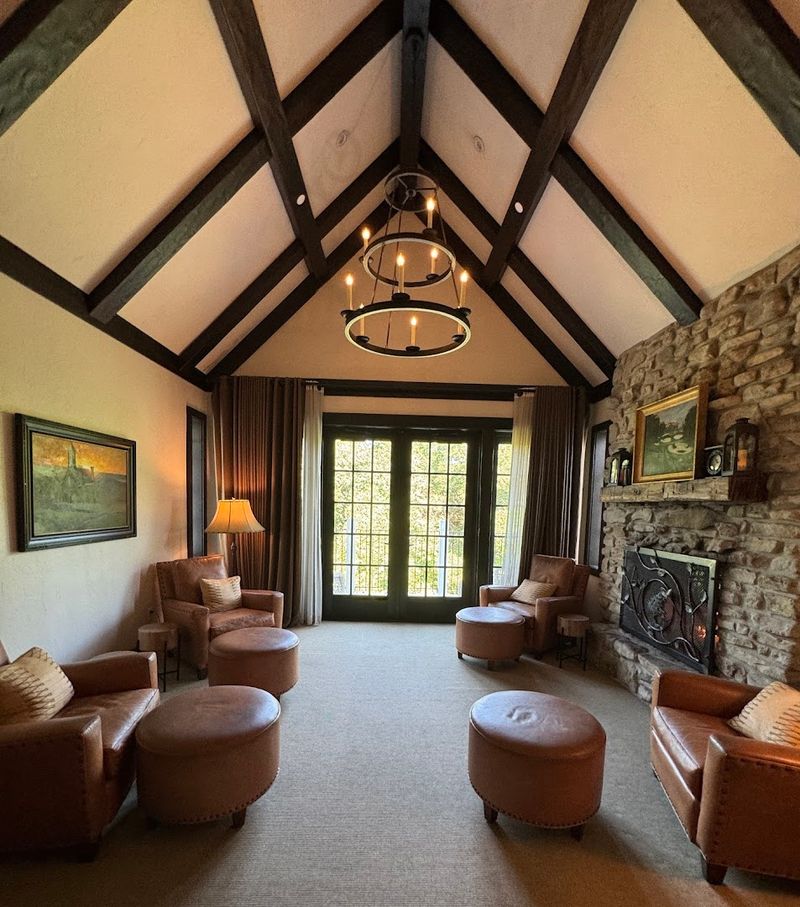 Eleven Treatment Rooms, Each With Its Own Fireplace