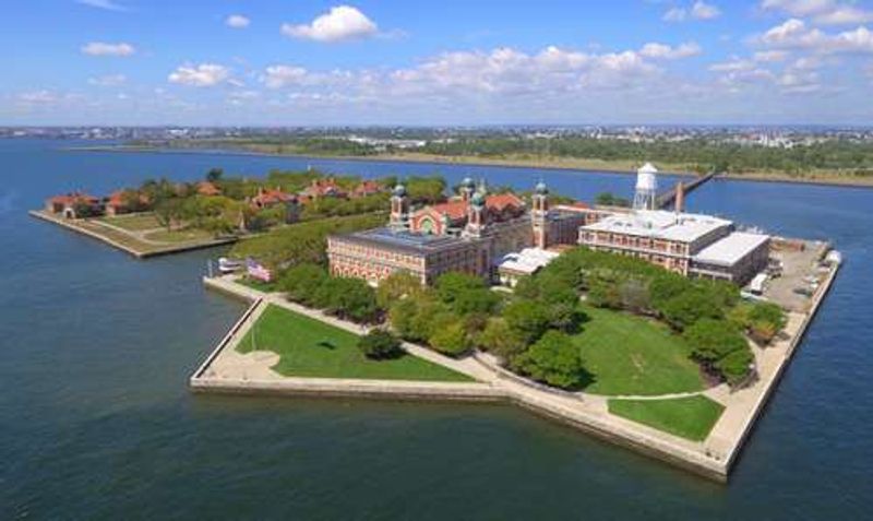 Ellis Island, New York Harbor, New York Ellis Island, New York Harbor, New York