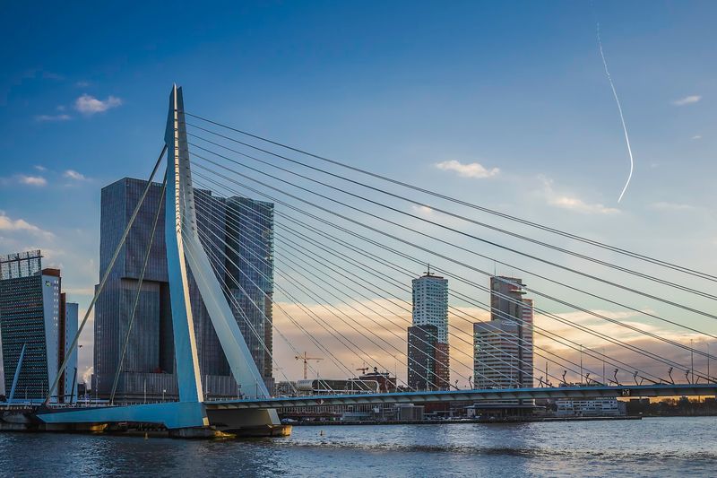 Erasmus Bridge, Rotterdam, Netherlands