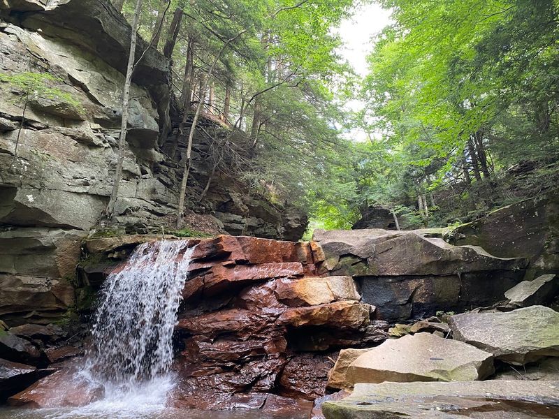 Fall Brook Falls, Montrose, Pennsylvania
