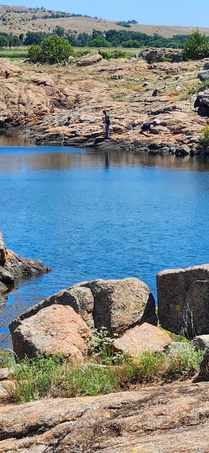 Fishing at the Dam