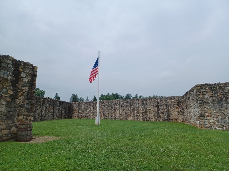 Fort Frederick Ruins in Big Pool, Maryland Fort Frederick Ruins in Big Pool, Maryland