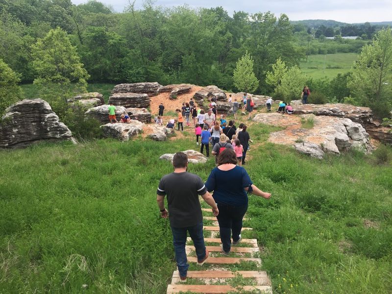 Fossil Hunting on the Museum's Own Property