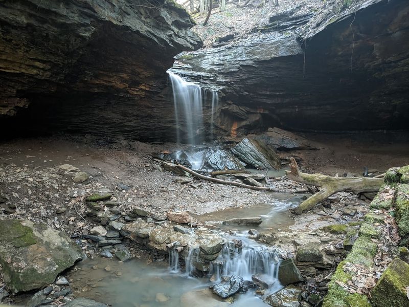Frankfort Mineral Springs Falls, Hookstown, Pennsylvania