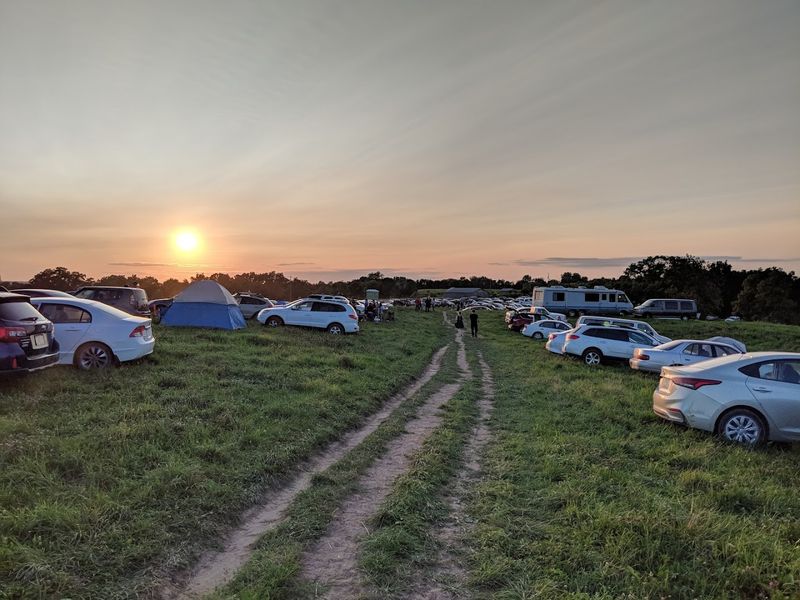 Free Camping in the Pasture
